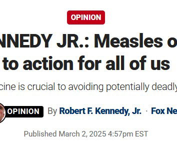 L’incoerenza di Robert Kennedy Jr sui vaccini