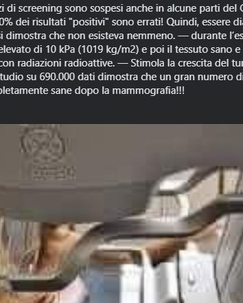 Mammografia e disinformazione criminale vol. 2