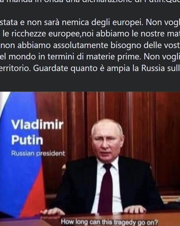 No, Putin non è stato intervistato dalla tv croata article-post