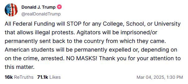 Quelle di Trump sono minacce attuabili? article-post