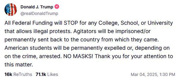 Quelle di Trump sono minacce attuabili?