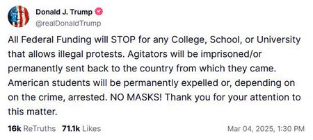 Quelle di Trump sono minacce attuabili? article-post