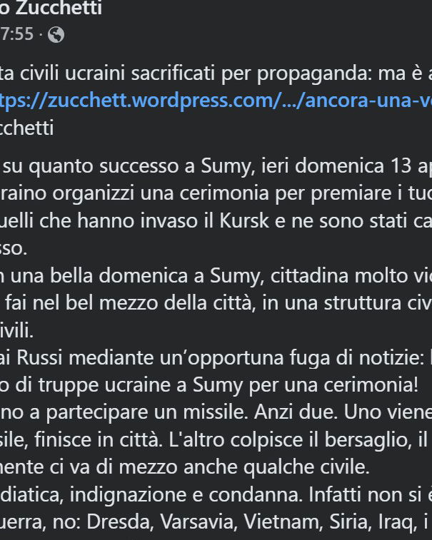 L’attacco di Sumy e la propaganda filo putiniana article-post