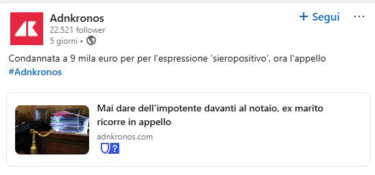 Il marito “impotente”, il notaio e Giustitalia
