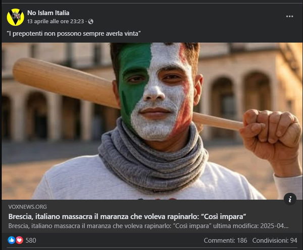 Il “maranza” rapinatore e le notizie inverificabili