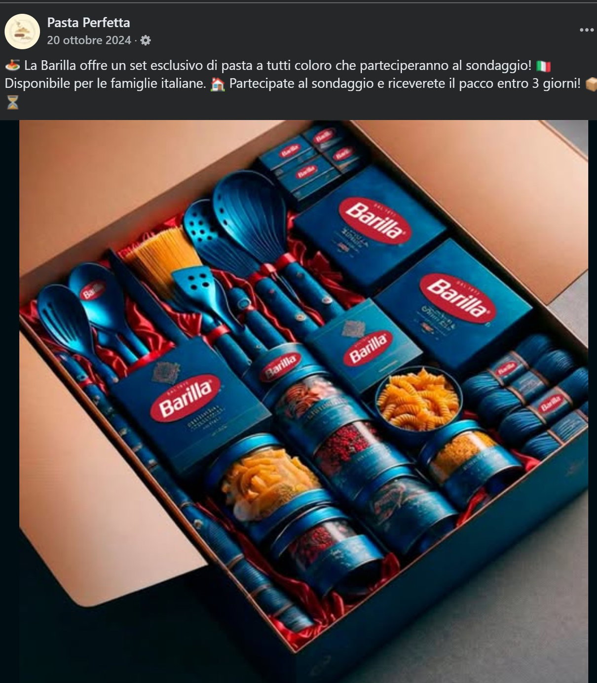 Barilla e le sponsorizzate-truffa article-post