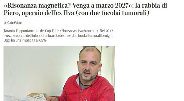 Risonanze nel 2027 e focolai tumorali
