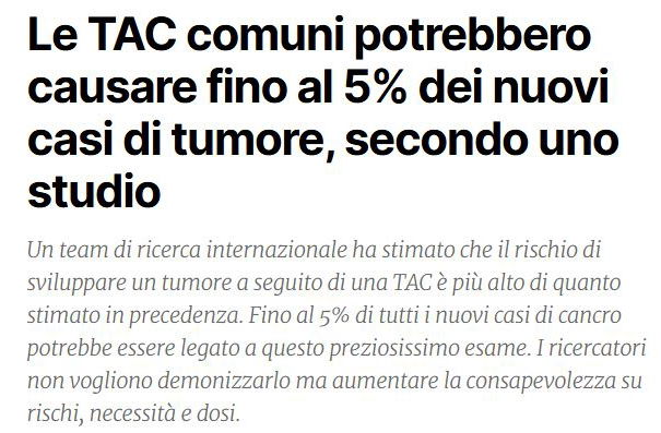 Le TAC e i tumori article-post