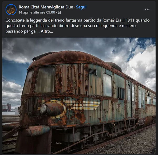 La leggenda del treno fantasma