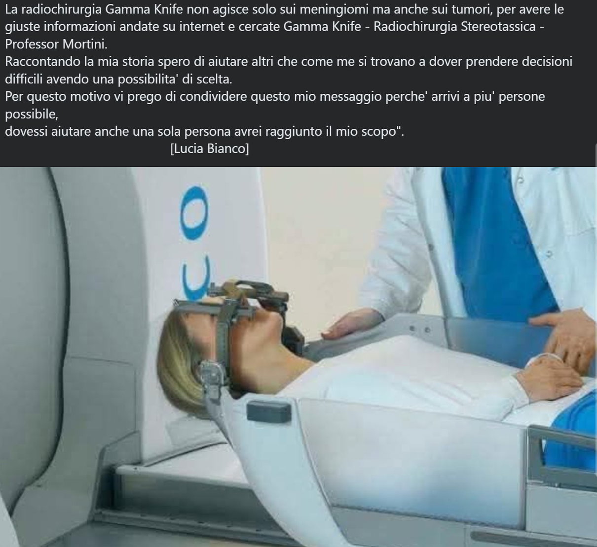 Gamma Knife e l’informazione corretta article-post
