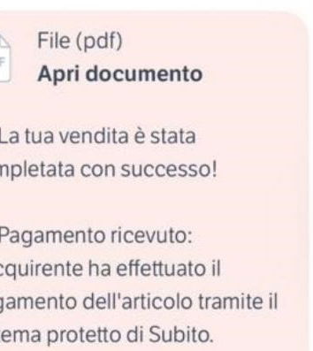 La truffa su Subito.it