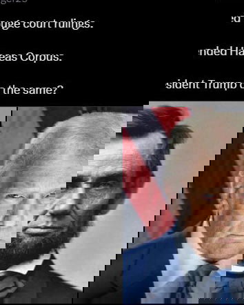 Trump, Lincoln e i tribunali