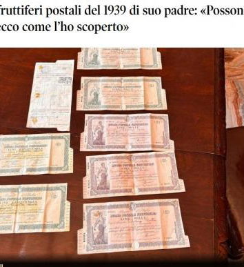 Gli 8 buoni fruttiferi postali e Giustitalia