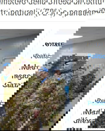 Un italiano su due pronto ad arruolarsi?