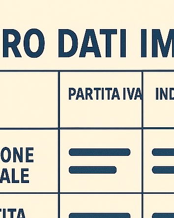 La richiesta di iscrizione al “registro dati imprese”