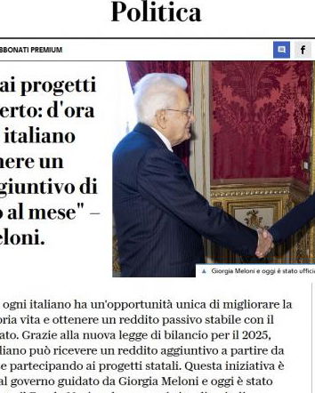 TRUFFA: Fondo nazionale