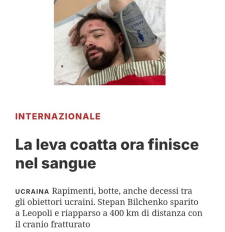 La leva coatta in Ucraina e la dezinformatsiya article-post