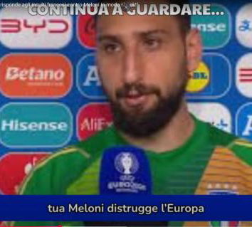 Donnarumma, Meloni e l’IA: il nuovo sport è la disinformazione
