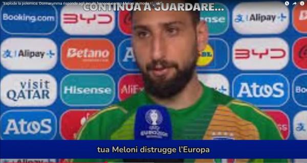 Donnarumma, Meloni e l’IA: il nuovo sport è la disinformazione article-post