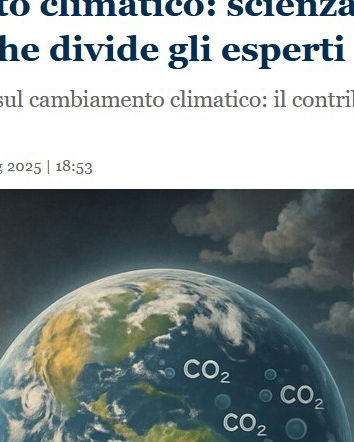Ripensare il dibattito sul cambiamento climatico?