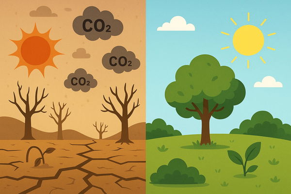 La CO₂ demonizzata per “affamare il pianeta”