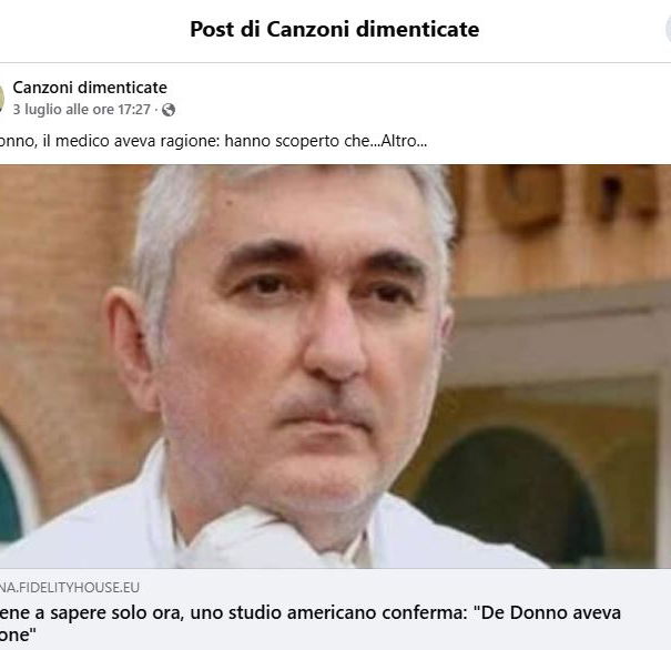 De Donno e lo studio americano (ancora…) article-post