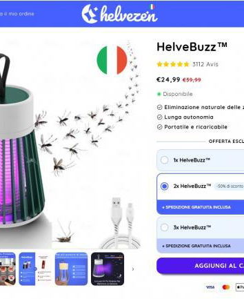 Il dispositivo antizanzare con la storia da film…