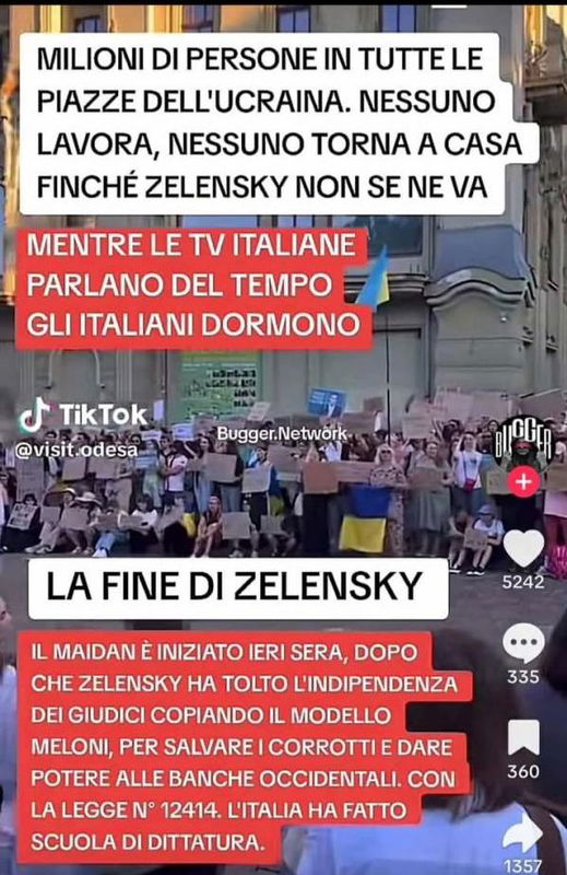 Le proteste contro la 12414 in Ucraina