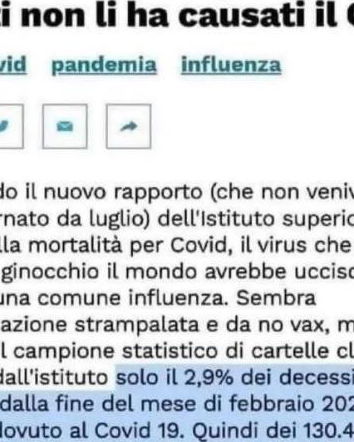Le notizie vecchie: pandemia e pseudogiornalismo