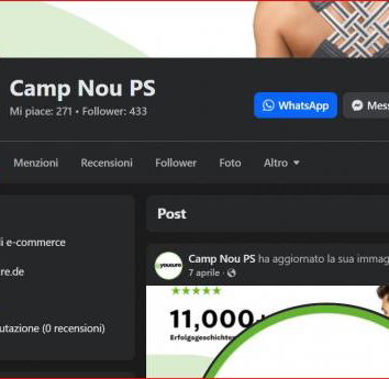 L’inserzione generata con IA con Mentana e Garattini