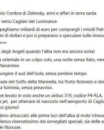 Mauro Pili e lo yacht di Rinat Akhmetov