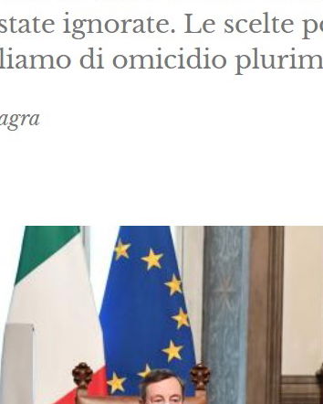 Le indicazioni del CTS non hanno ucciso migliaia di persone