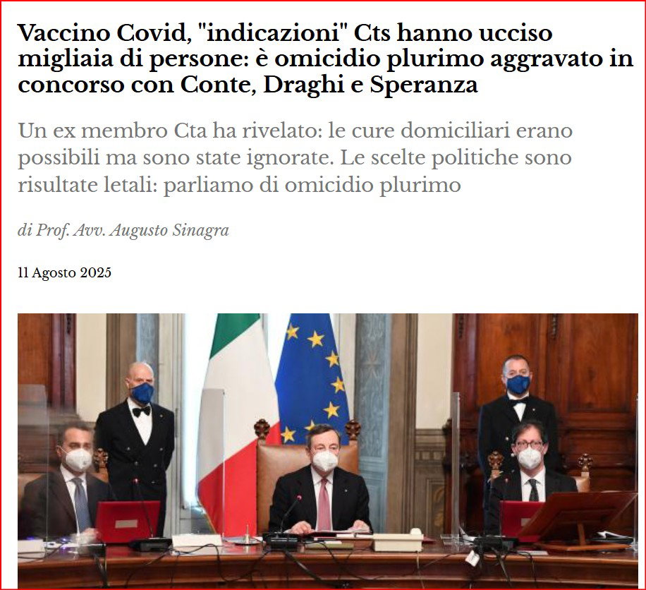 Le indicazioni del CTS non hanno ucciso migliaia di persone article-post