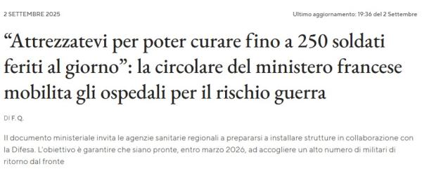 La Francia si prepara a entrare in guerra?