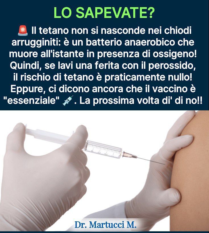 Tetano e pericolosa disinformazione article-post