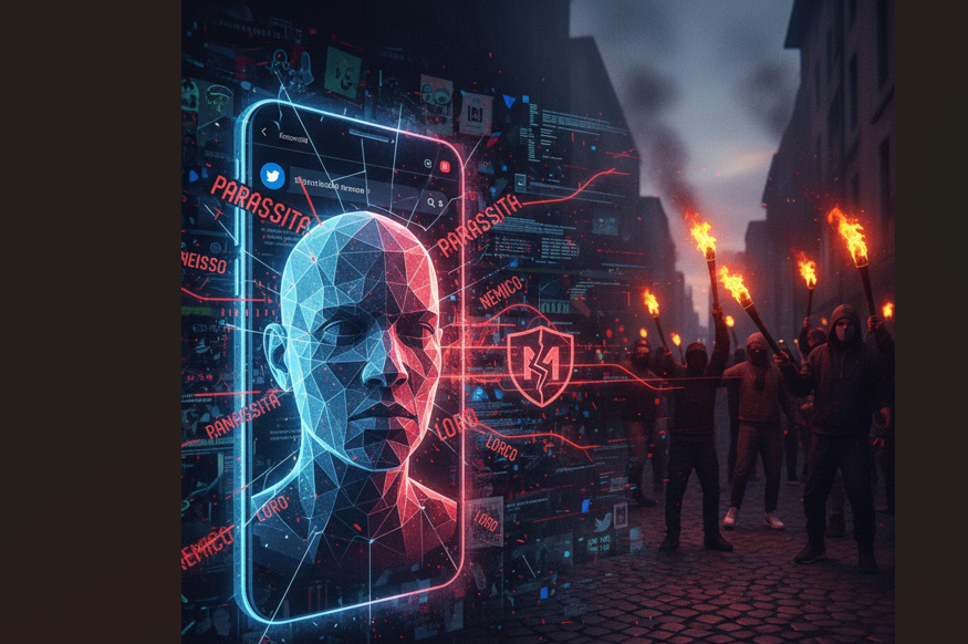 L'estremismo di destra si amplifica su Facebook