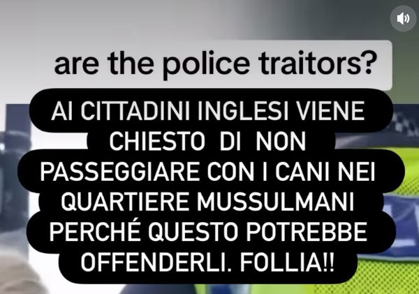 Vietato passeggiare col cane nei quartieri musulmani?