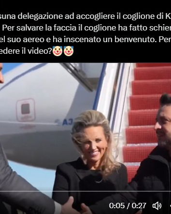 La delegazione che non c’è (ma la propaganda sì)