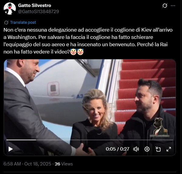 La delegazione che non c’è (ma la propaganda sì)