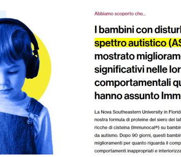 Il precursore del glutatione – Immunocal