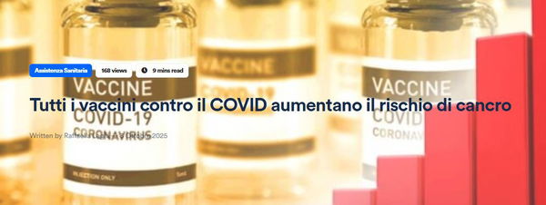 Vaccini anti-COVID e cancro, di nuovo…