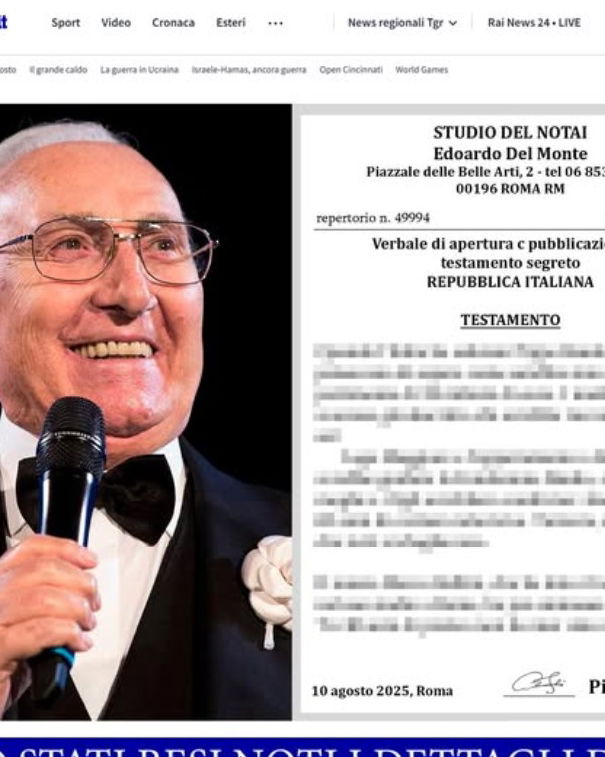 La “decisione di Pippo Baudo” e la solita truffa article-post