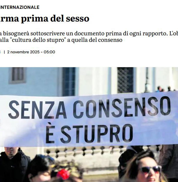 No, nessuno chiede una firma prima del sesso article-post