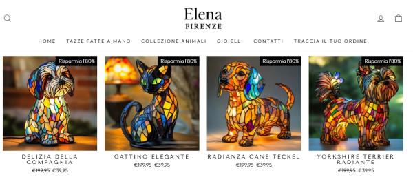 Elena Firenze e la truffa dei prodotti inesistenti
