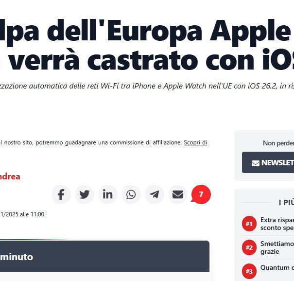 Unione Europea, amanti della “mela” e scaricabarile article-post