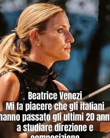 Beatrice Venezi e le citazioni improbabili