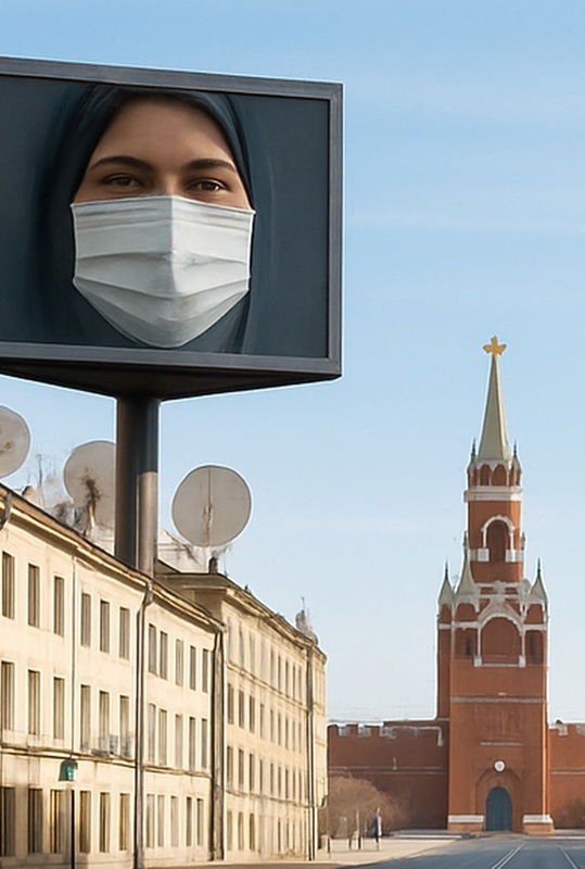 Giorgio Bianchi, Mosca, le restrizioni e la propaganda