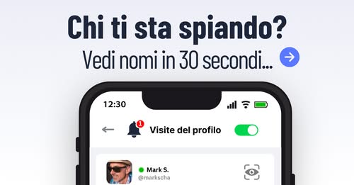 Chi ha visualizzato il mio profilo?