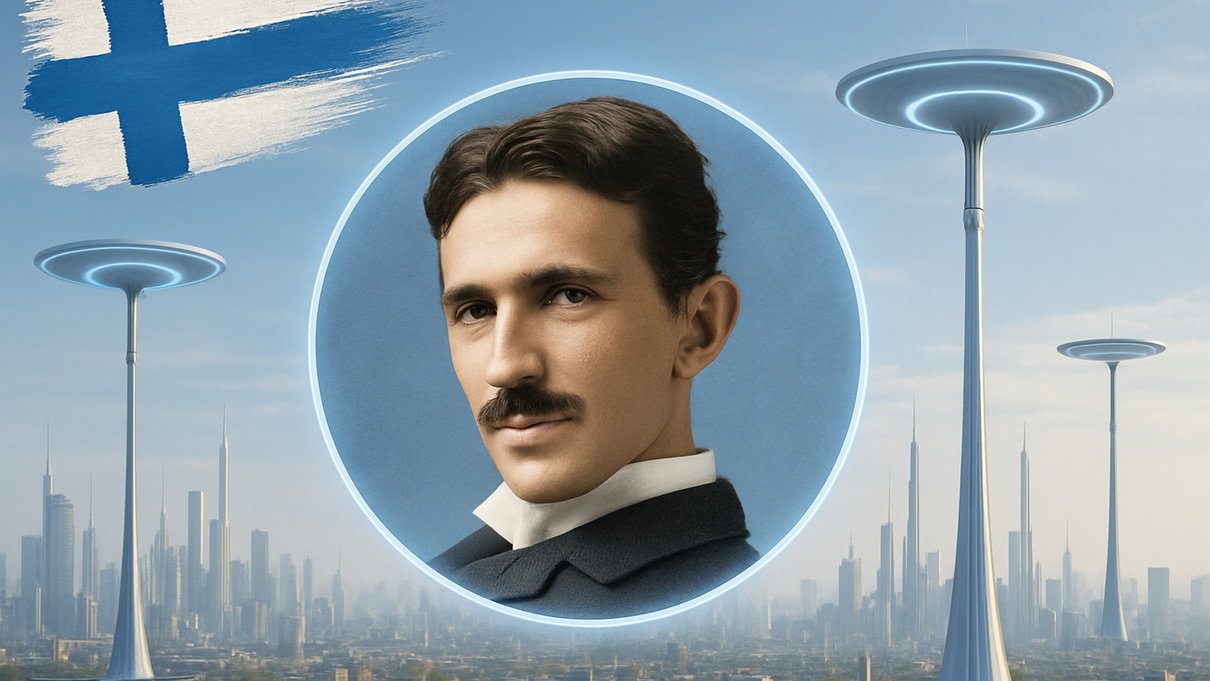 La Finlandia, Tesla e l’elettricità senza cavi article-post