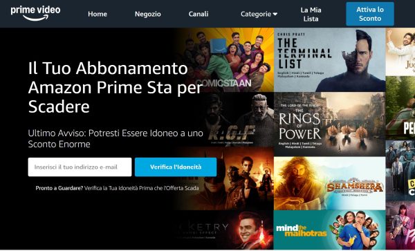 Il tuo abbonamento è scaduto – Prime Video article-post